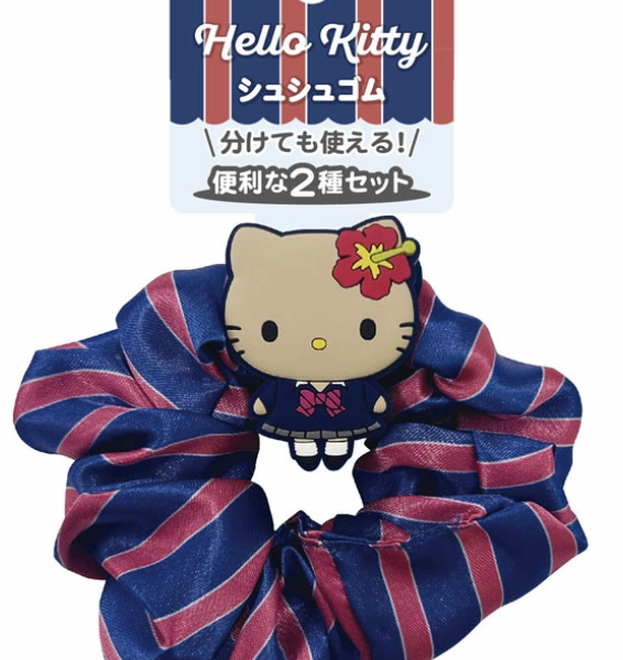 Sanrio Hello Kitty Scrunchie Hair Tie Set Blazer