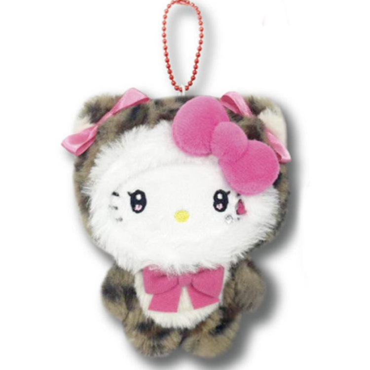 Hatakeyama Shoji Mascot Pouch Leopard Print KT
