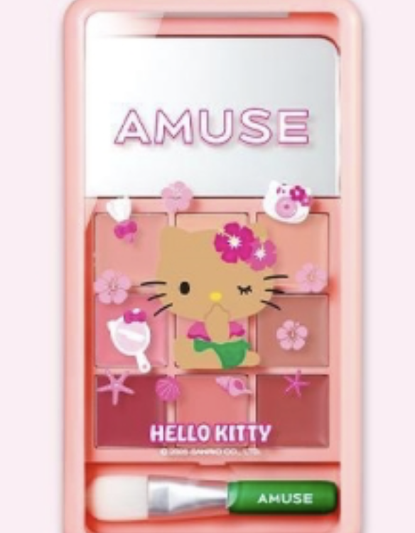 Lip & Cheek Palette Phone 01 Peach Coral (Gal Kitty)