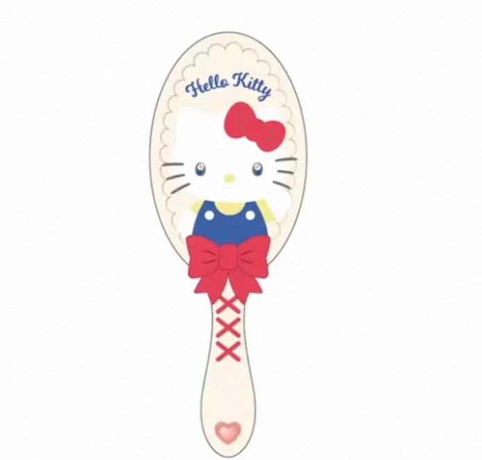 Die-cut Hairbrush (Pop Hello Kitty)