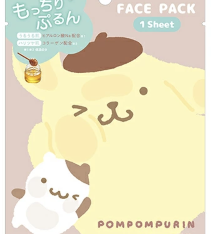 CRUX - Sanrio Pompompurin Face Pack