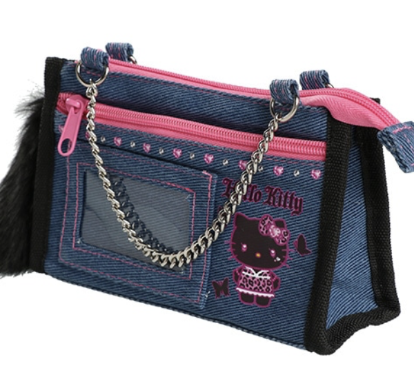 KT BK Denim Multi Pouch Gal 3