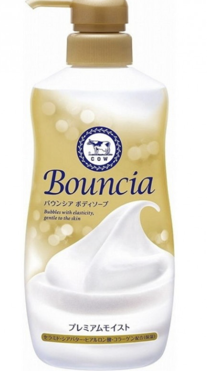 Bouncia Body Soap Premium Moist 460ml