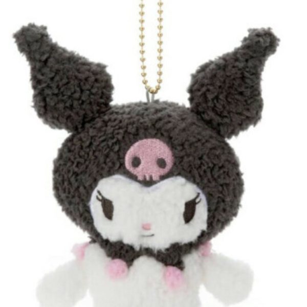 Kuromi Plush Keychain