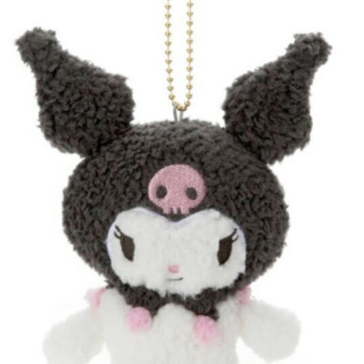 Kuromi Plush Keychain
