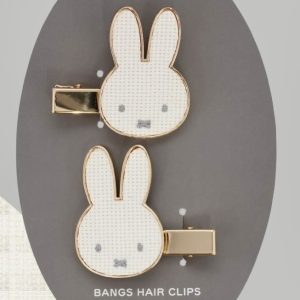 MF Tweed Bangs Clip (WHITE)