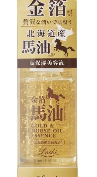 Loshi Moist Aid Gold Leaf & Horse Oil Essence