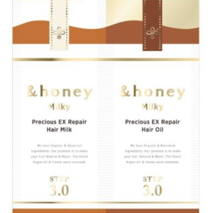 ADH & Honey Milky Precious EX Repair Hair Milk & Hair Oil 2-Pack Trial Set