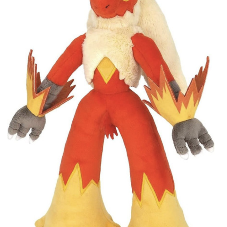 Pokemon All Star Collection Plush Doll Blaziken (S)