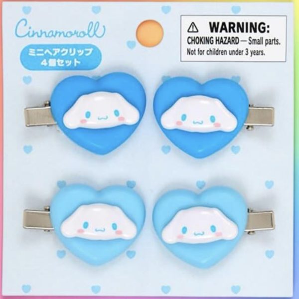 CN Mini Hair Clip Set Heart