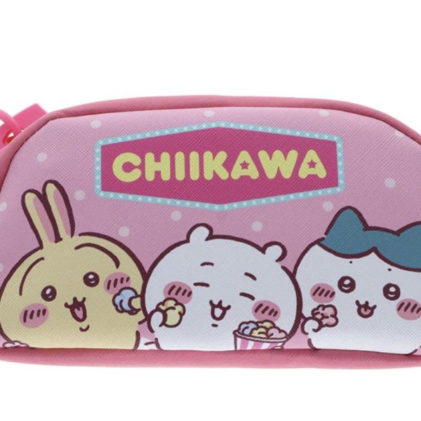 Chiikawa Dekka Zip Pen Case (Pink)