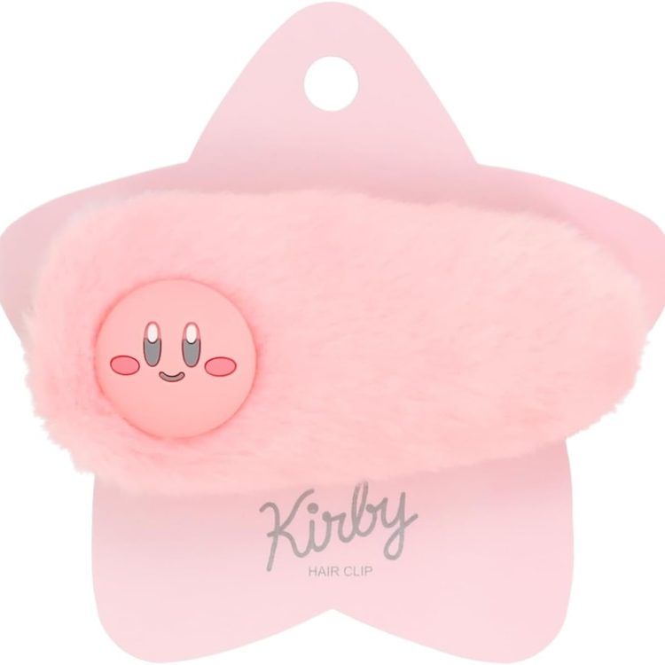 Shobido Kirby Fur Bangs Clip Pink