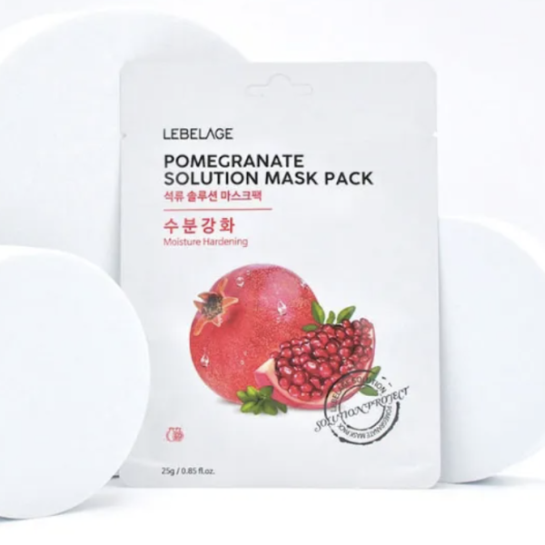 LEBELAGE POMEGRANATE SOLUTION MASK PACK