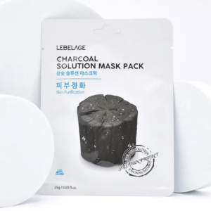 LEBELAGE CHARCOAL SOLUTION MASK PACK