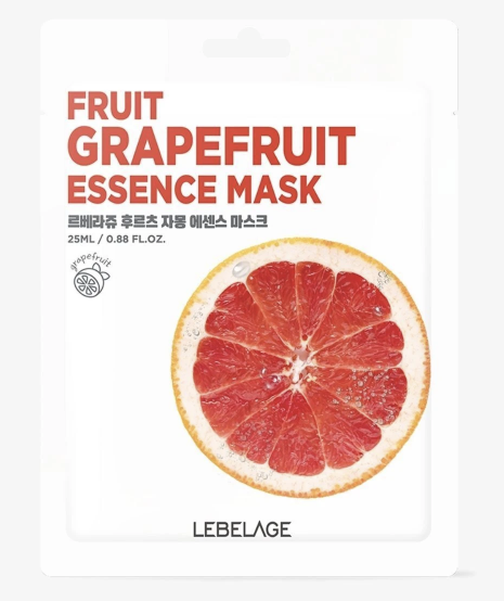 LEBELAGE FRUIT GRAPEFRUIT ESSENCE MASK