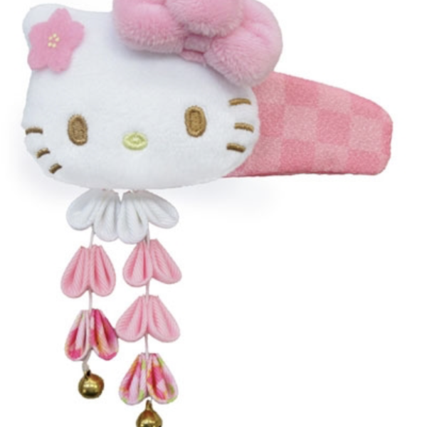 Huge snap pins, Hello Kitty sweets shop