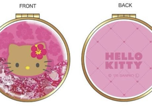 Hello Kitty Floating Double Mirror Sunburn