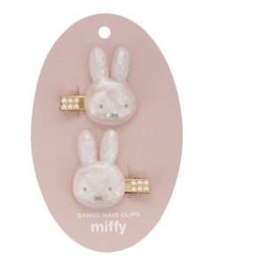 Miffy Pearl Hair Clip Set (2 pcs)