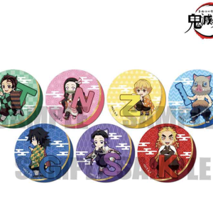 Demon Slayer: Kimetsu no Yaiba Alphabet ver. 7-piece box of trading badges