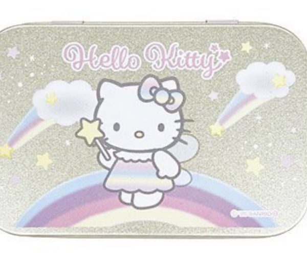 Hello Kitty Fairy Tin Case (Rainbow)