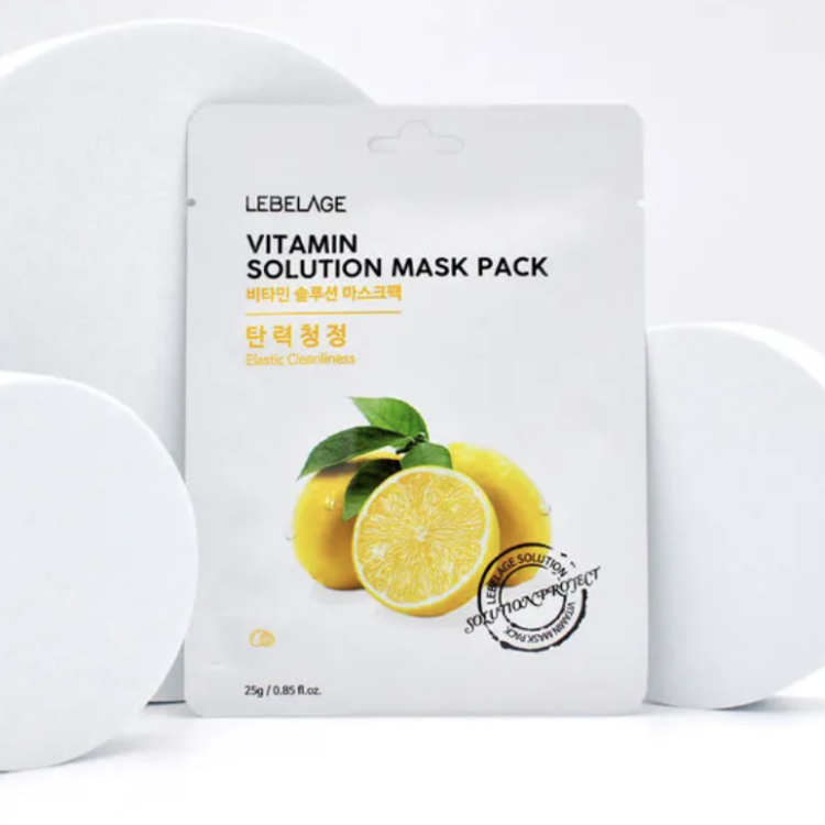 LEBELAGE VITAMIN SOLUTION MASK PACK