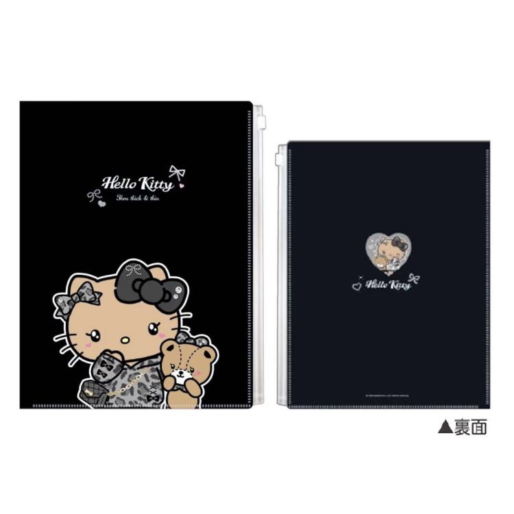 6-page clear file Hello Kitty Gyarmui Black