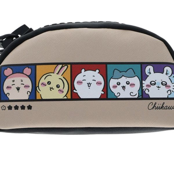Chiikawa Dekka Zip Pen Case (Beige)