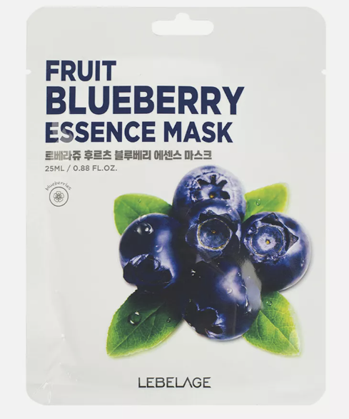 LEBELAGE FRUIT BLUEBERRY ESSENCE MASK