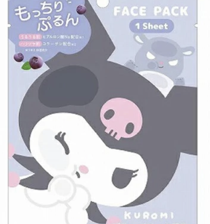 CRUX - Sanrio Kuromi Face Pack