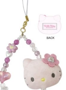 Hello Kitty Face Mascot Strap Kaohana