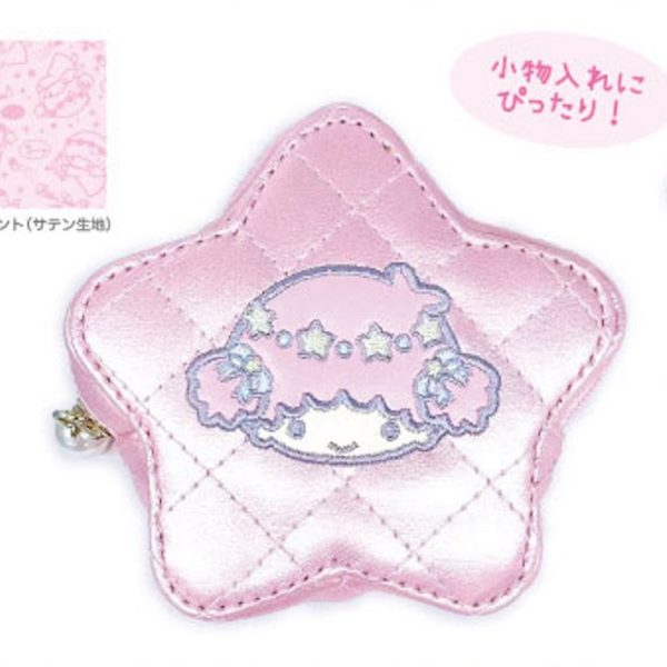 Sanrio Little Twin Stars Lala Quilted Star Coin Case