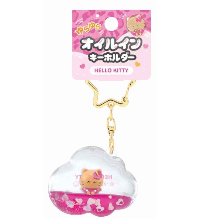 Oil-in keychain Hello Kitty sunburn