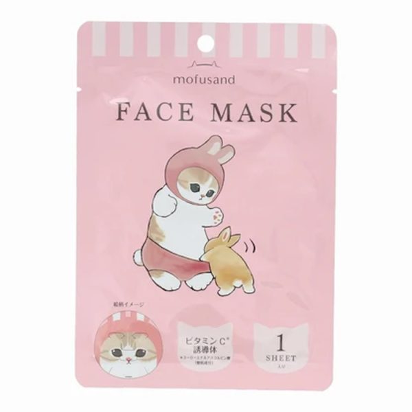 Shobido Mofusand Rabbit Moisturizing Sheet Face Mask
