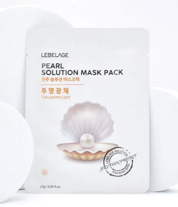 LEBELAGE PEARL SOLUTION MASK PACK