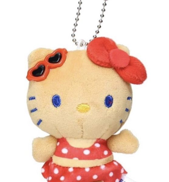 Hello Kitty mascot keychain