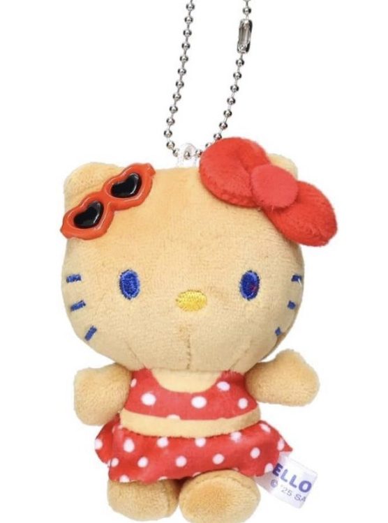 Hello Kitty mascot keychain