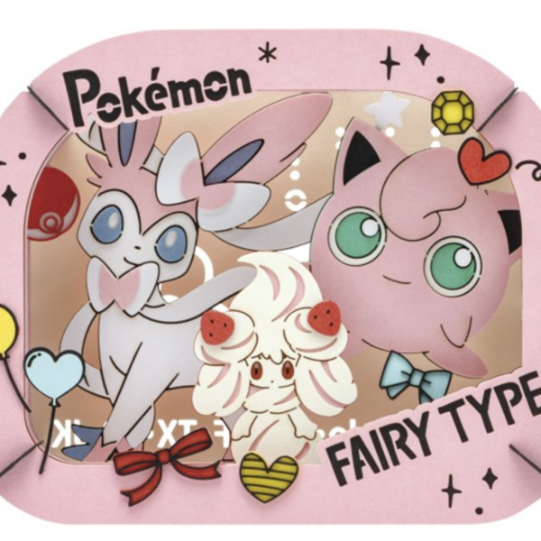 Pokémon paper theater Sylveon, and Mawhip PT-364