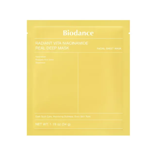 BIODANCE RADIANT VITA NIACINAMIDE REAL DEEP MASK