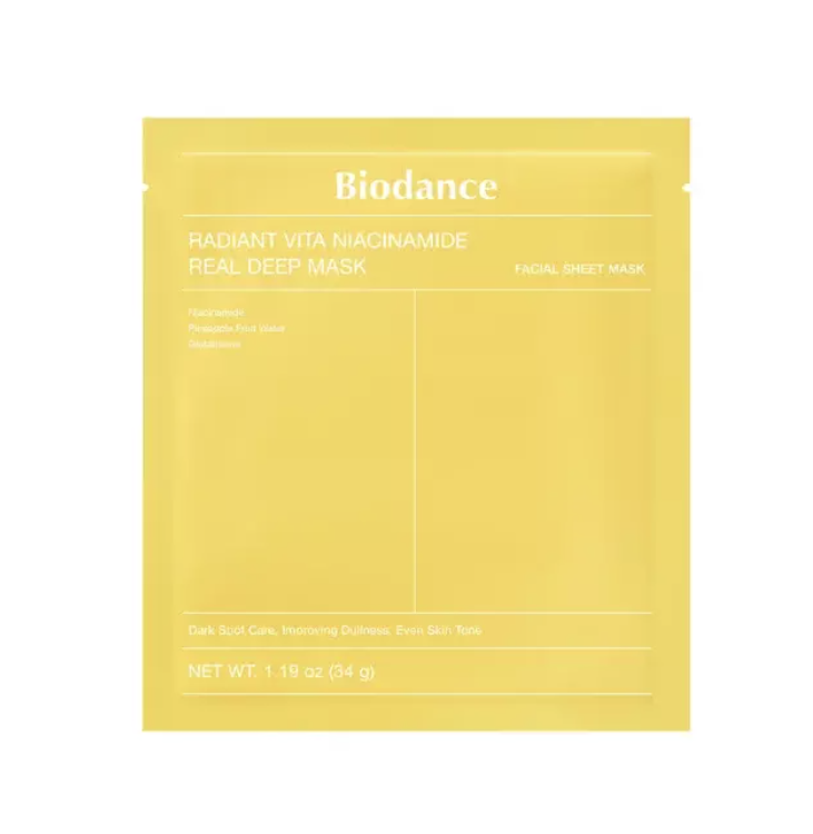 BIODANCE RADIANT VITA NIACINAMIDE REAL DEEP MASK