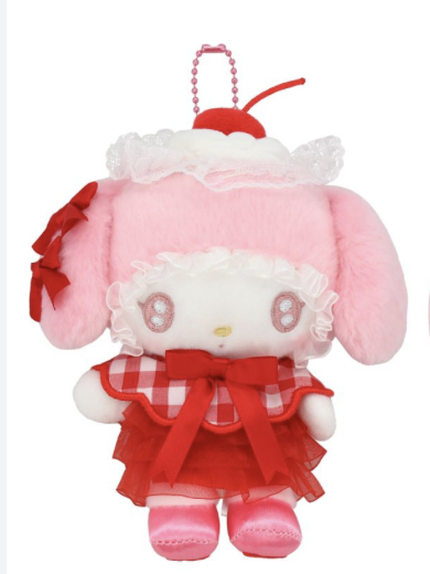 Sanrio Mascot Holder My Melody Whipped Cherry