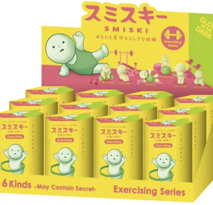 Smiski exercising serises