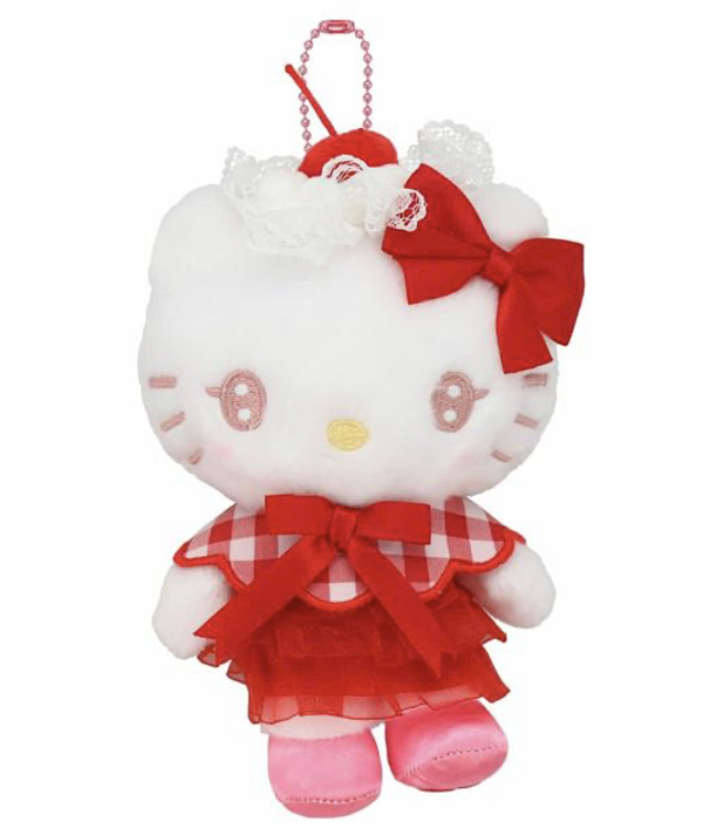 Sanrio Mascot Holder Hello Kitty Whipped Cherry