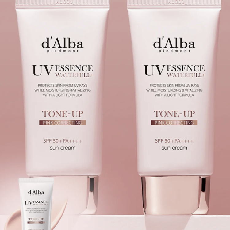 d'Alba Pink Sun Cream Set [Limited Quantity]