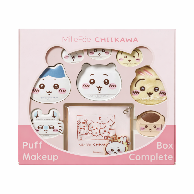 Chiikawa Makeup Puff Complete Box