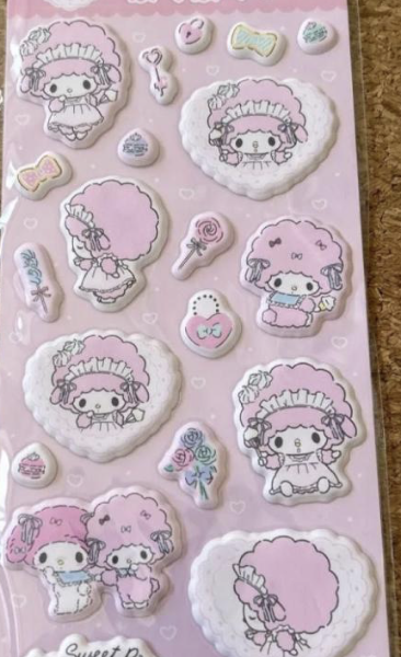 My Sweet Piano Puffy Stickers My Sweet Piano