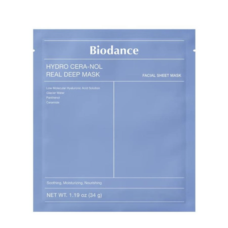BIODANCE HYDRO CERA-NOL REAL DEEP MASK 4PCS