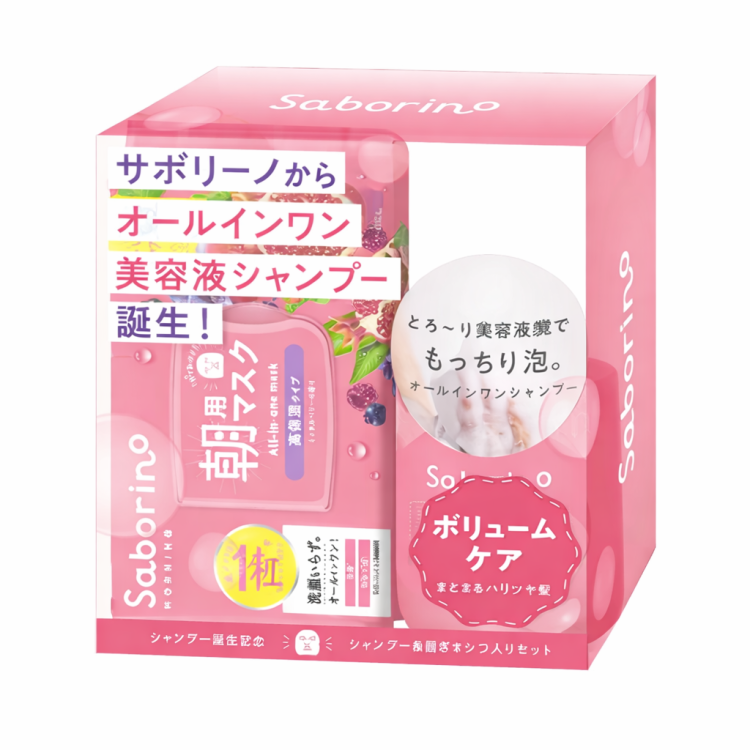Saborino All-in-one beauty serum shampoo K&A wake-up sheet high