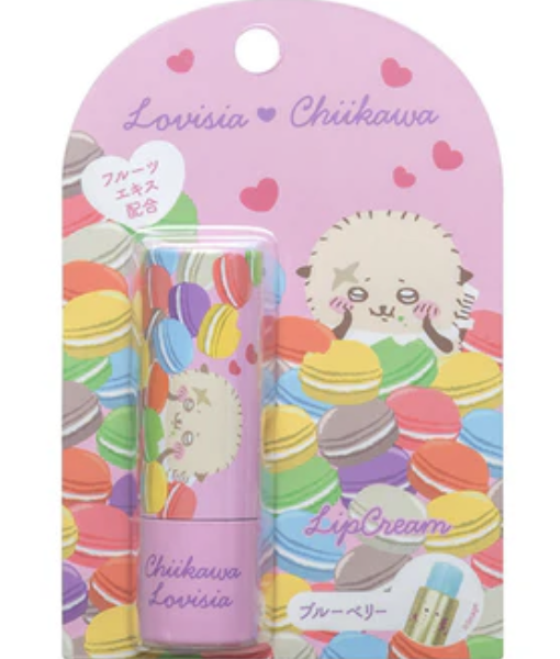 Lovisia Chiikawa Big Gathering Lip Cream Otter