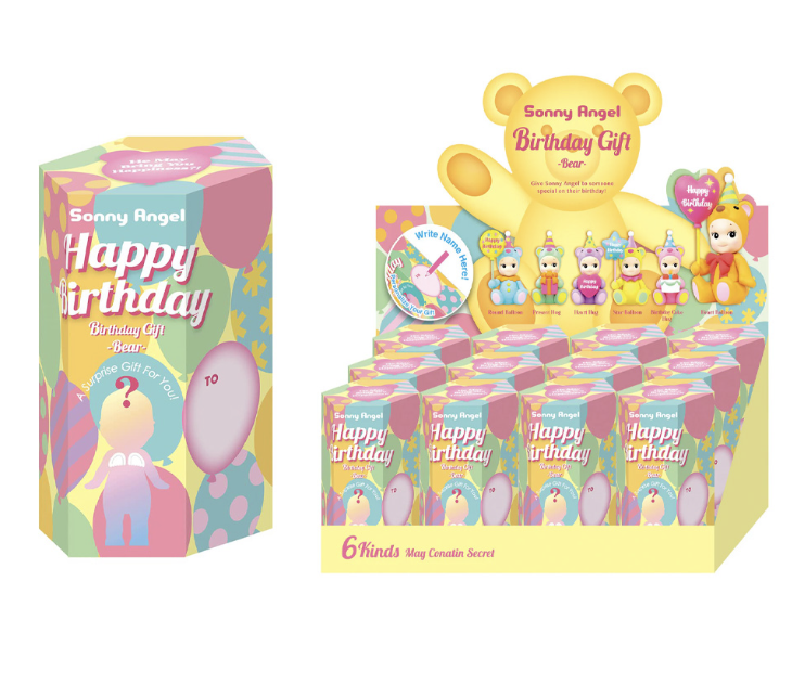 Sonny Angel Birthday Gift Bear Assortment Box