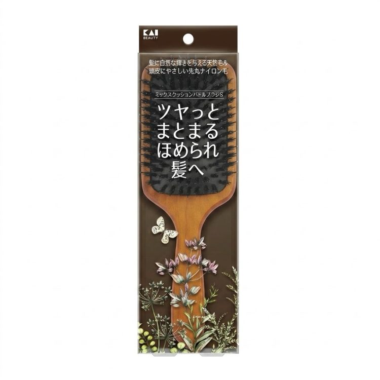 KAI Mix Cushion Paddle Brush S (KQ3195)